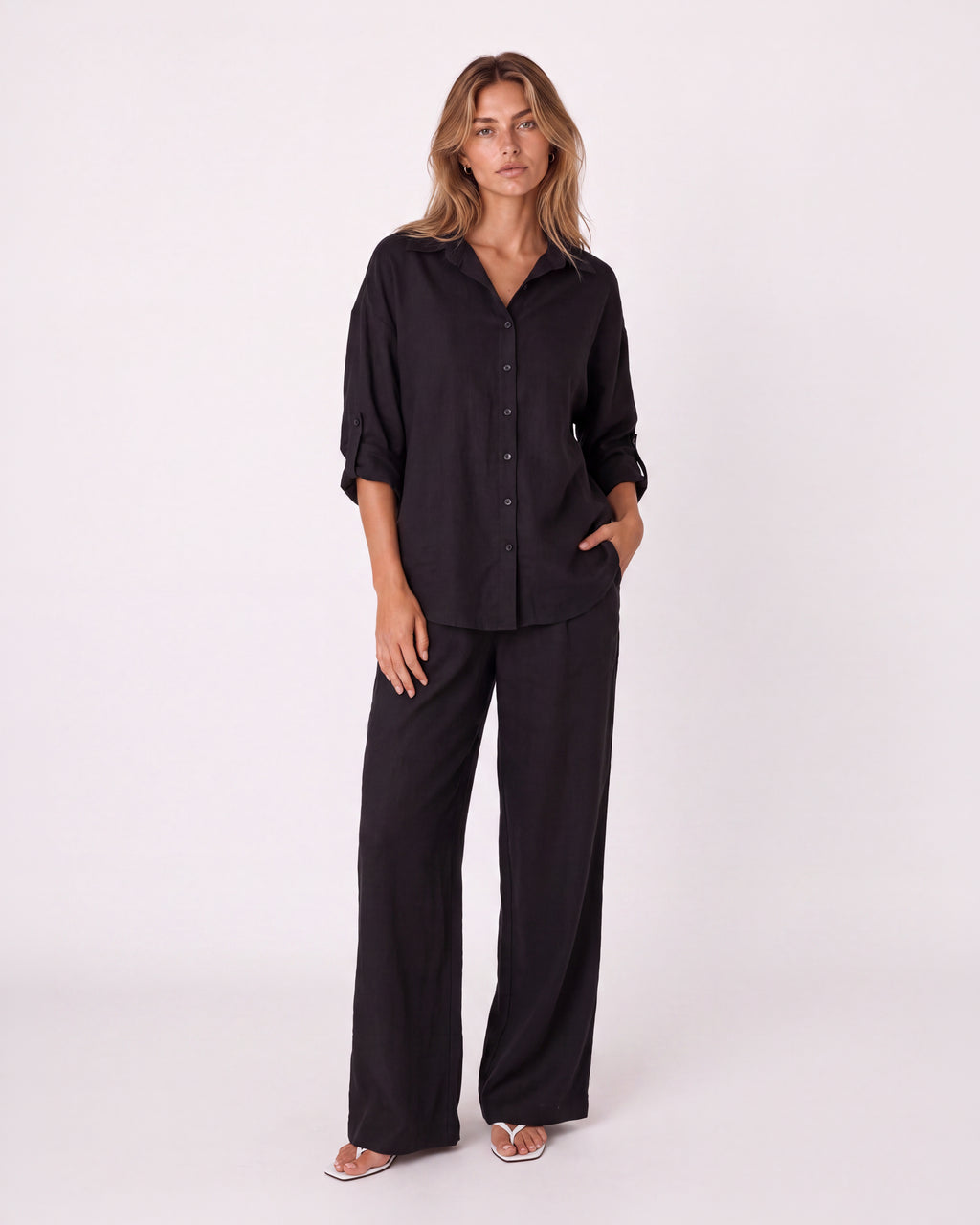 RELAXED LINEN CO-ORD SET