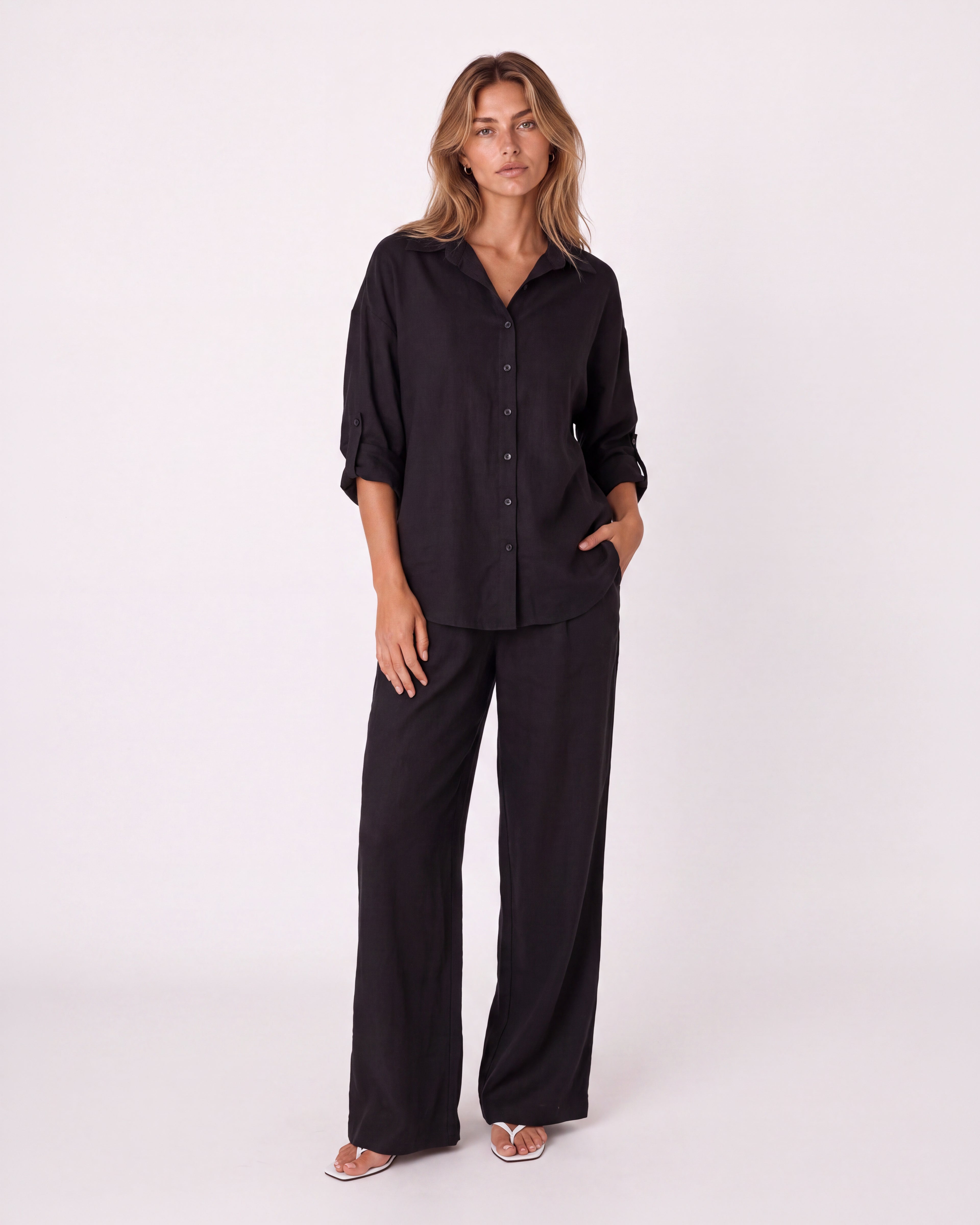 RELAXED LINEN CO-ORD SET