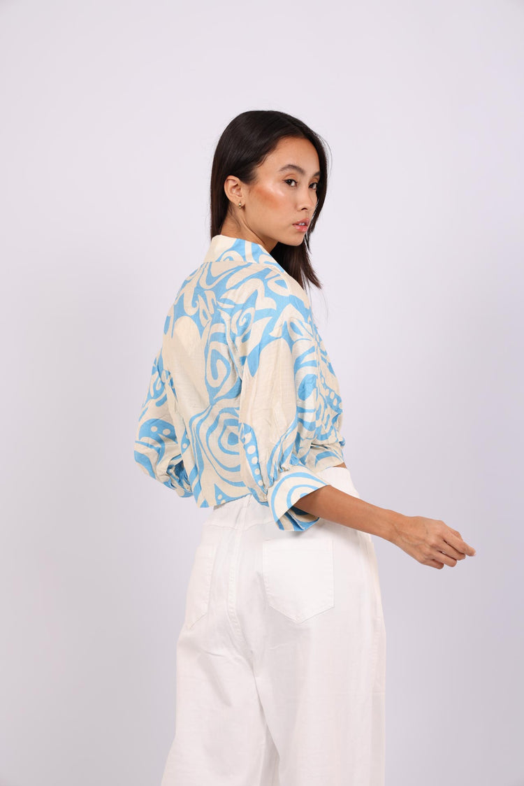 BOTANICAL TWIST SHIRT