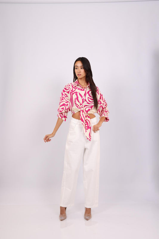 BOTANICAL TWIST SHIRT