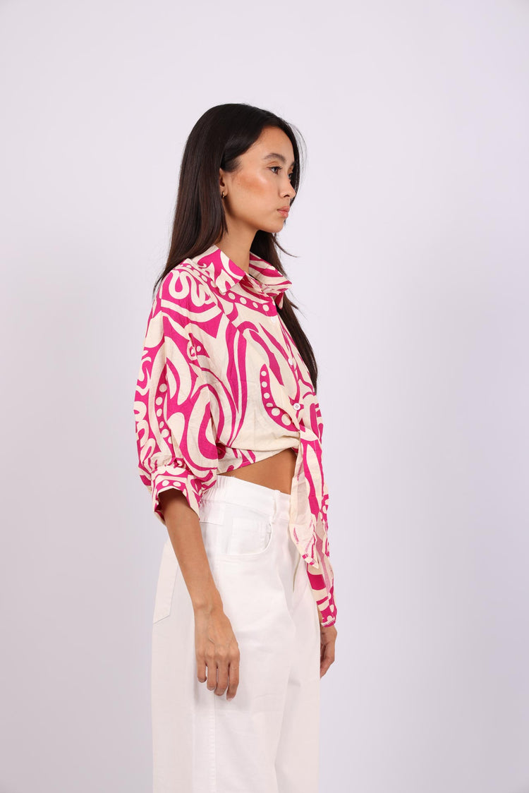 BOTANICAL TWIST SHIRT