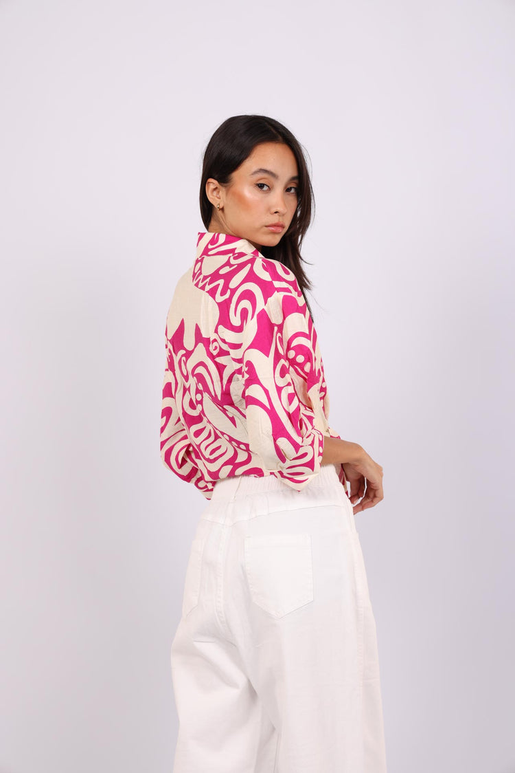 BOTANICAL TWIST SHIRT
