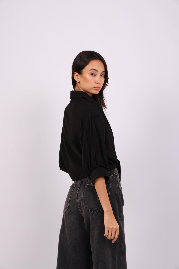 TIE FRONT BREEZE SHIRT