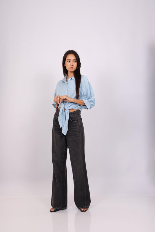 TIE FRONT BREEZE SHIRT