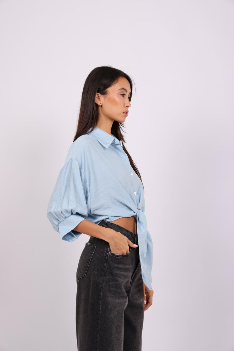 TIE FRONT BREEZE SHIRT
