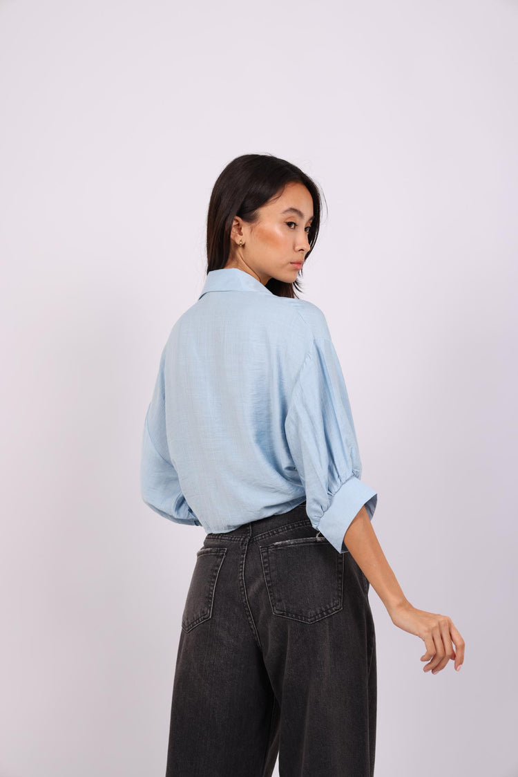 TIE FRONT BREEZE SHIRT