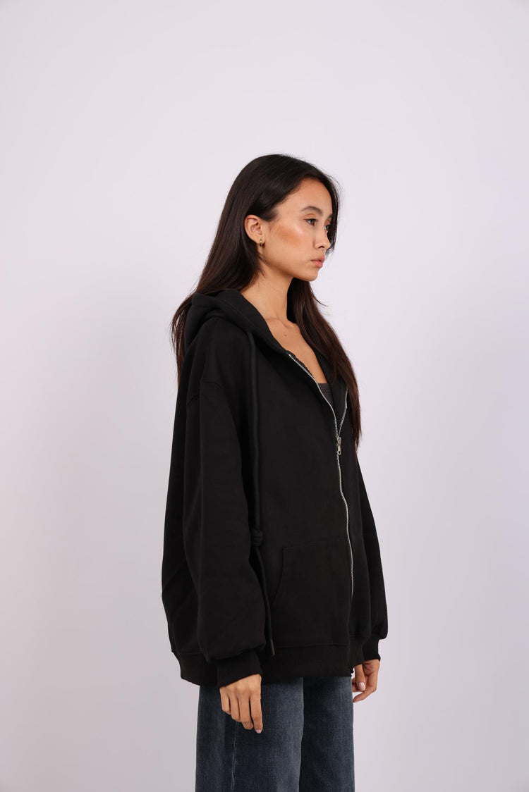 OVERSIZED ZIP HOODIE