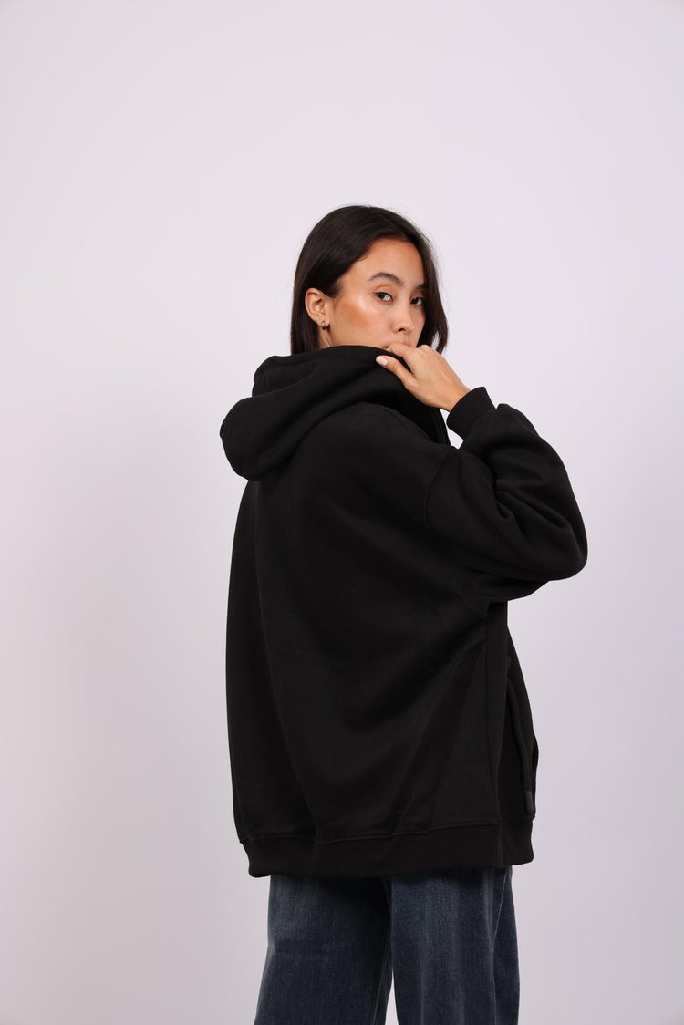OVERSIZED ZIP HOODIE