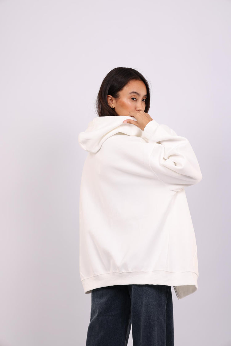 OVERSIZED ZIP HOODIE