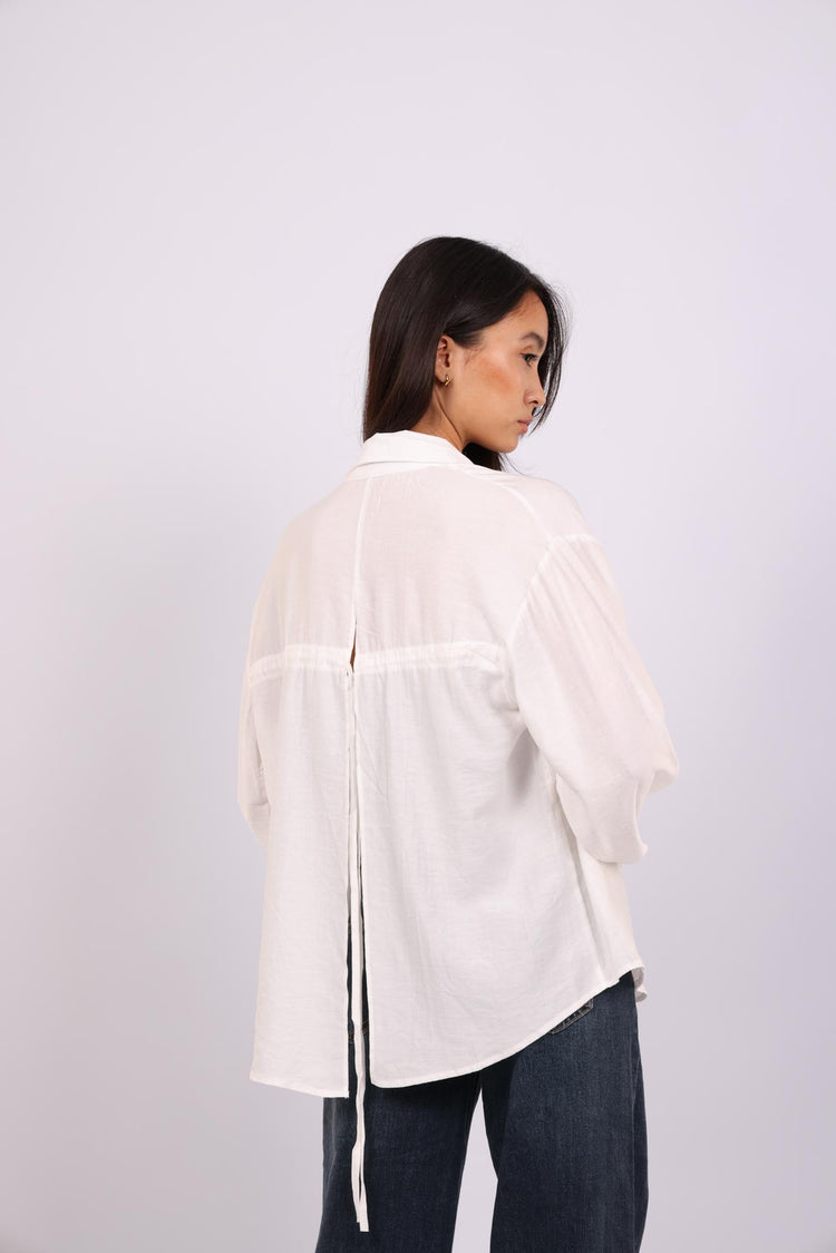 BACK TIE SHIRT