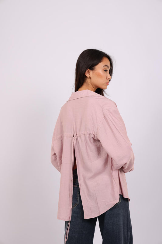 BACK TIE SHIRT