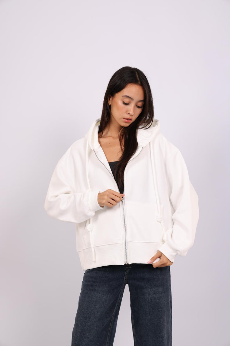 OVERSIZED ZIP HOODIE