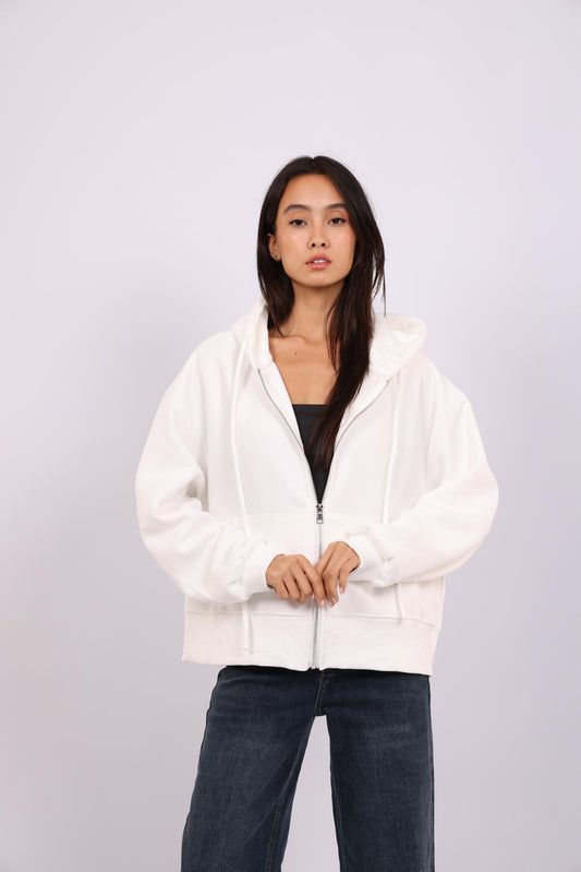 OVERSIZED ZIP HOODIE