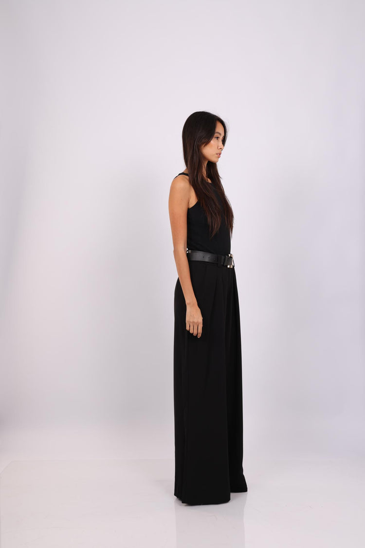 WIDE LEG PANTS WITH BELT