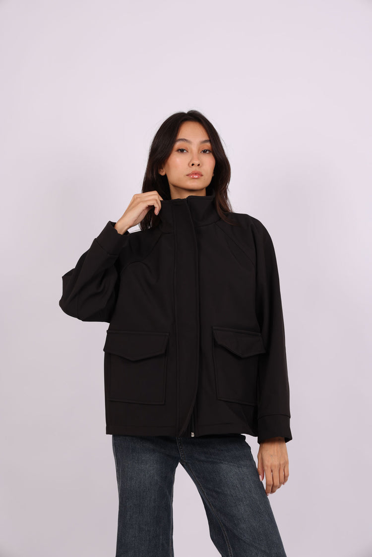 UTILITY POCKET ZIP JACKET