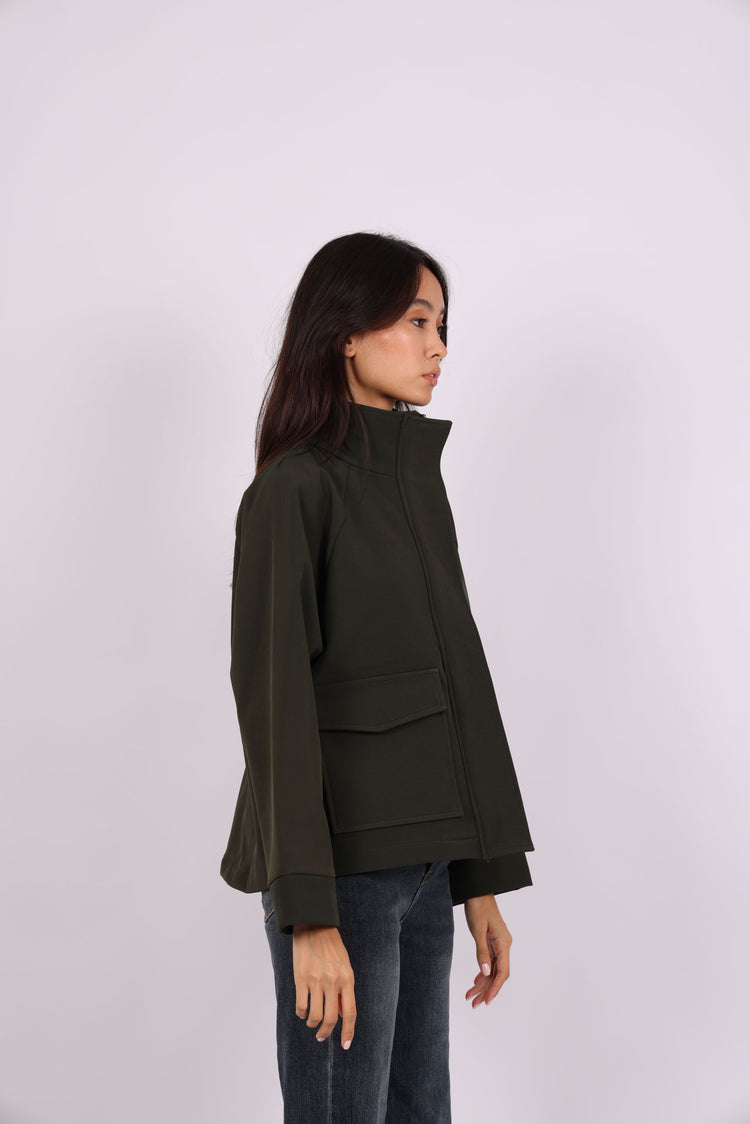 UTILITY POCKET ZIP JACKET