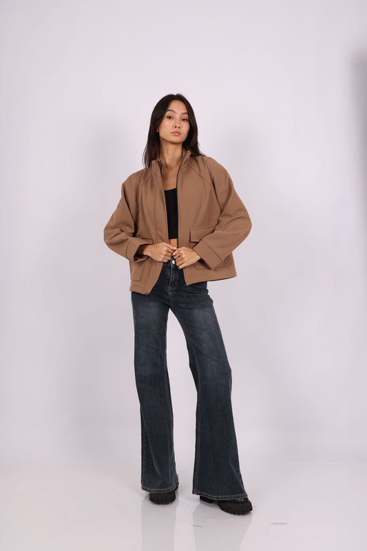 UTILITY POCKET ZIP JACKET