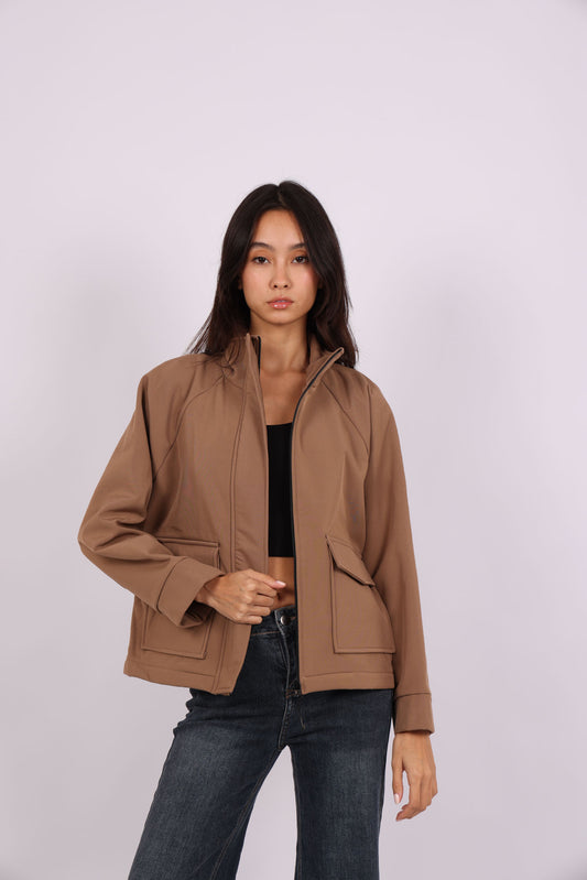 UTILITY POCKET ZIP JACKET