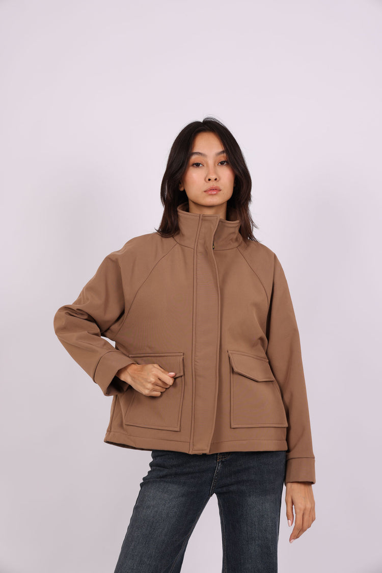 UTILITY POCKET ZIP JACKET