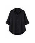 ROLL-UP SLEEVE BUTTON-DOWN SHIRT