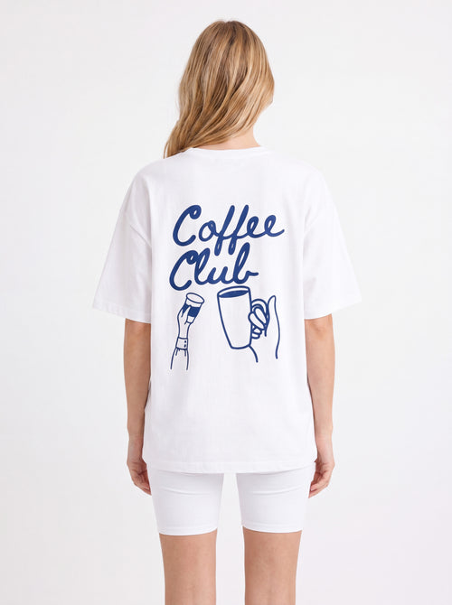 COFFEE CLUB OVERSIZED T-SHIRT