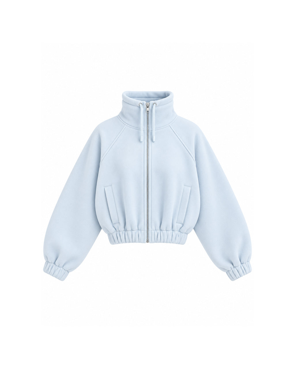 HIGH-NECK ZIP-UP JACKET