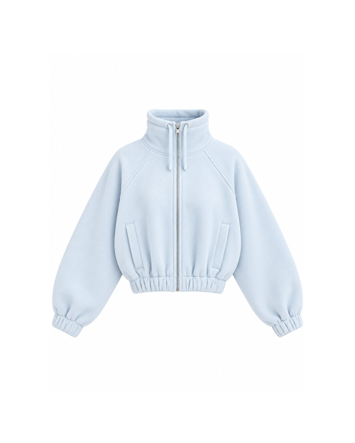 HIGH-NECK ZIP-UP JACKET