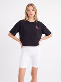 NO BAD DAYS CROPPED OVERSIZED T-SHIRT