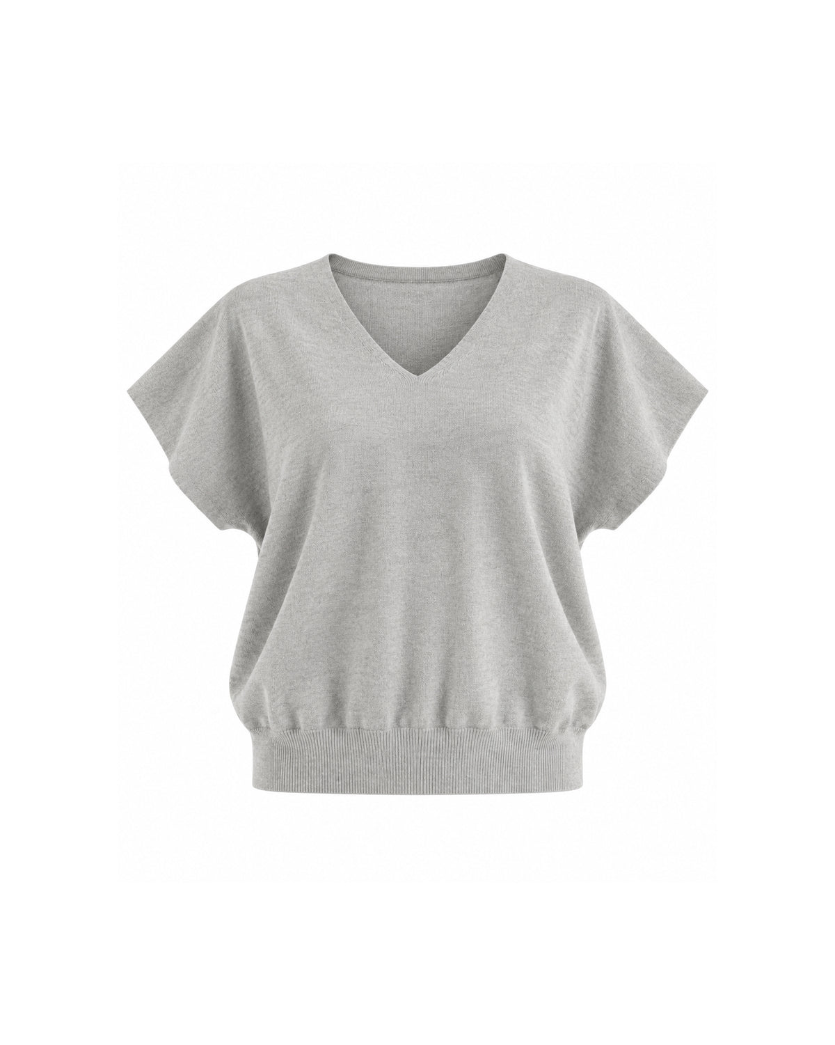 RELAXED-FIT V-NECK SWEATER