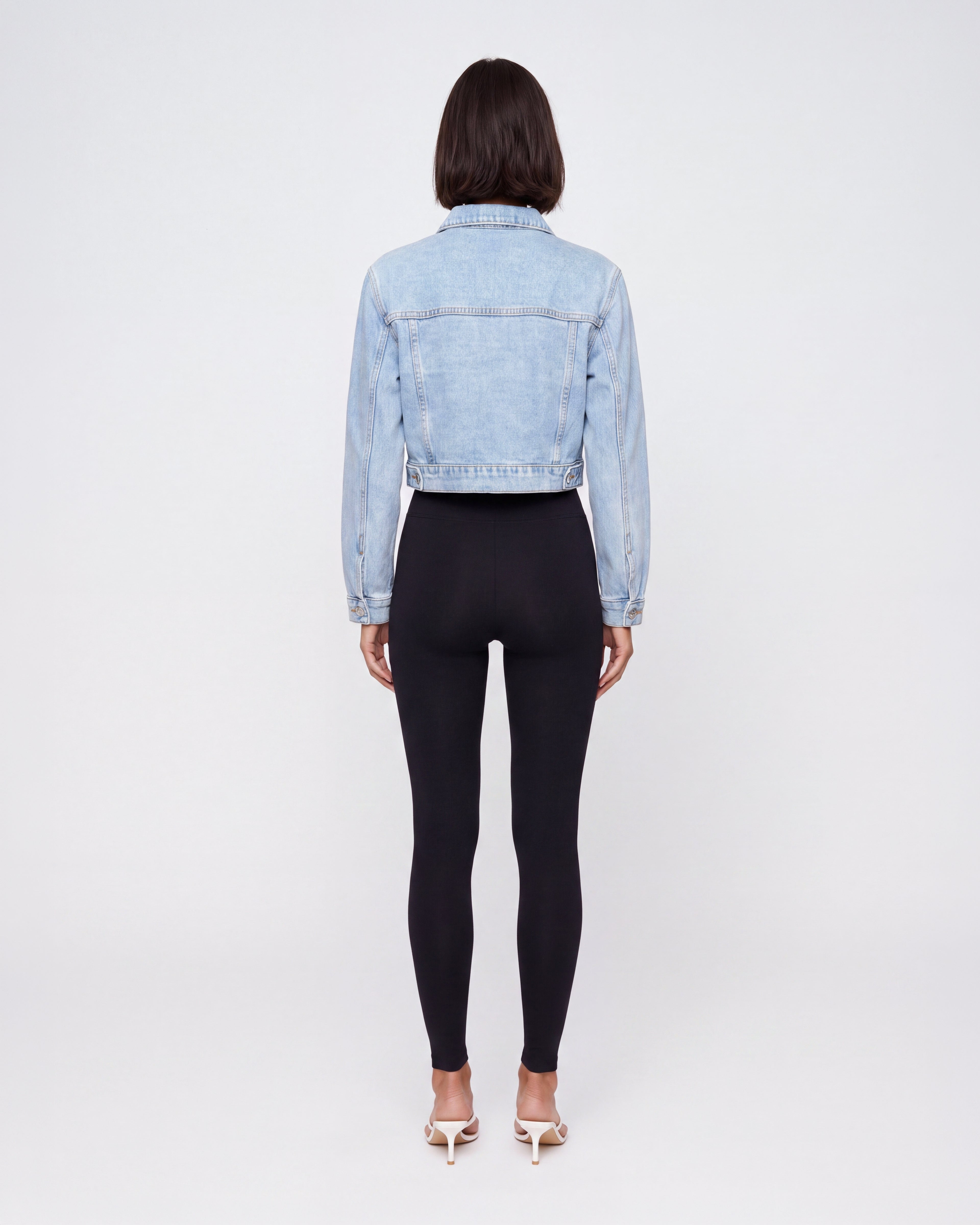 CROPPED DENIM JACKET