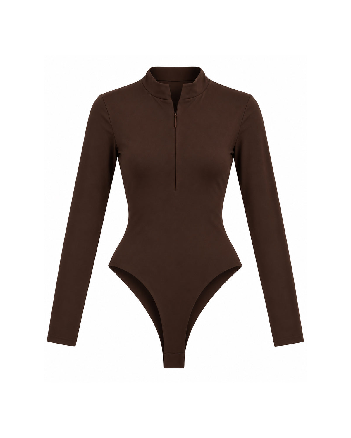 ZIP-UP NECK BODYSUIT