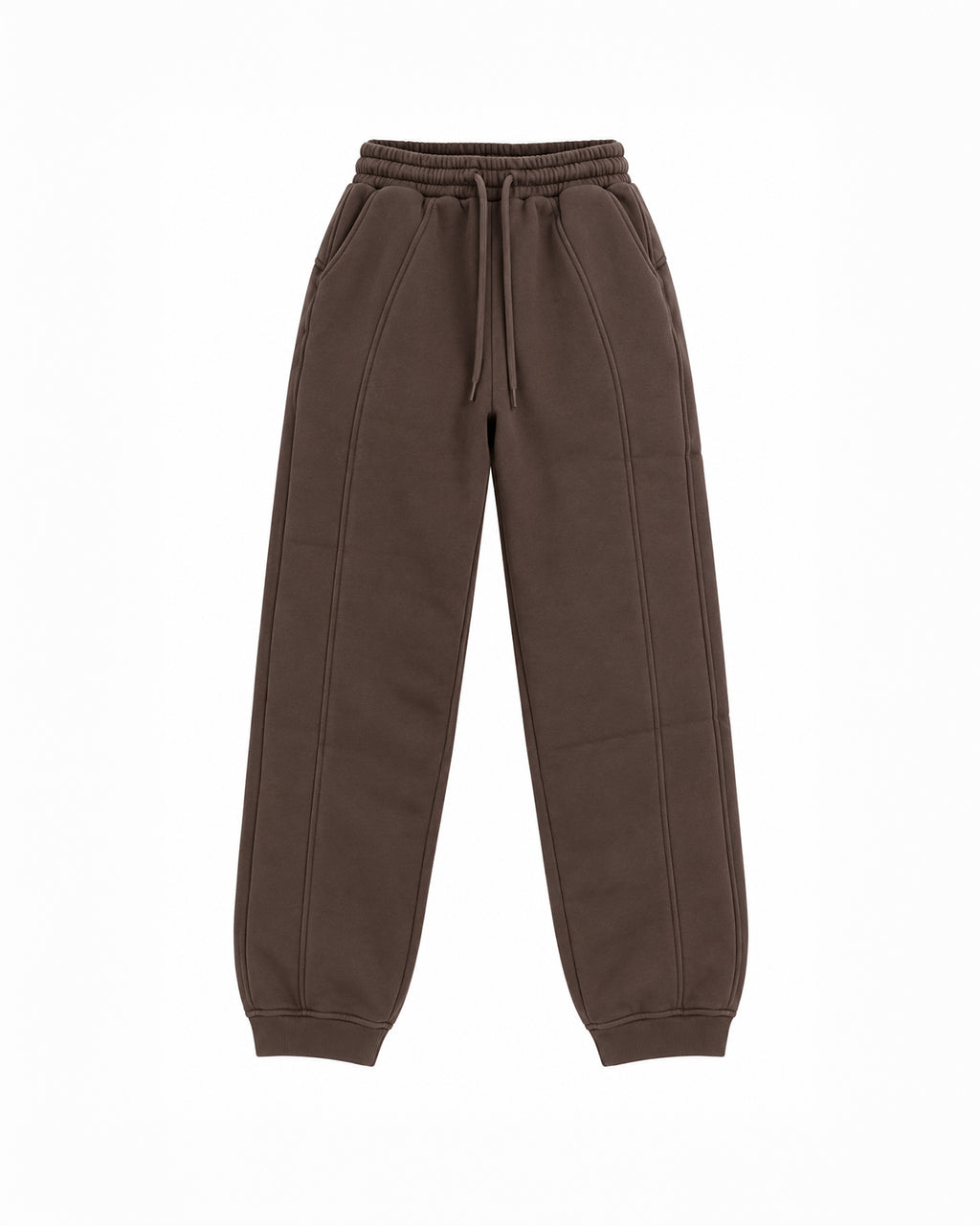 WIDE LEG JOGGER PANTS WITH ELASTIC WAIST AND DRAWSTRING