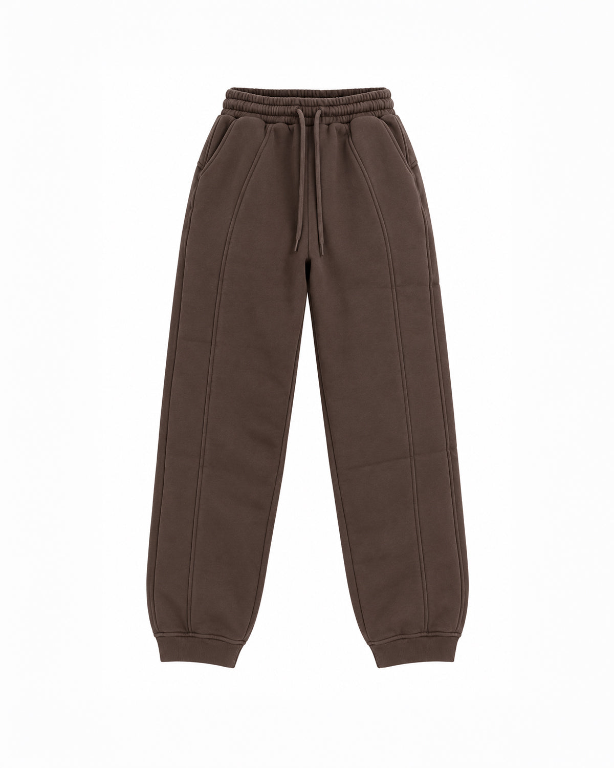 WIDE LEG JOGGER PANTS WITH ELASTIC WAIST AND DRAWSTRING
