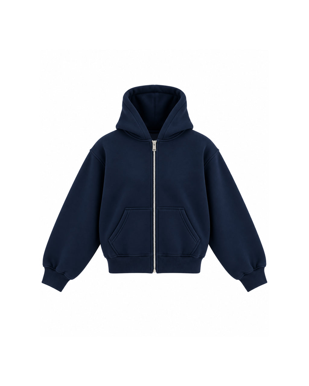 OVERSIZED ZIP-UP HOODIE