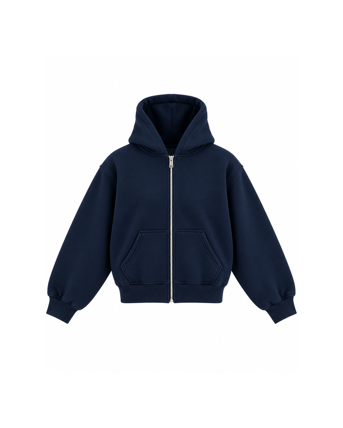 OVERSIZED ZIP-UP HOODIE