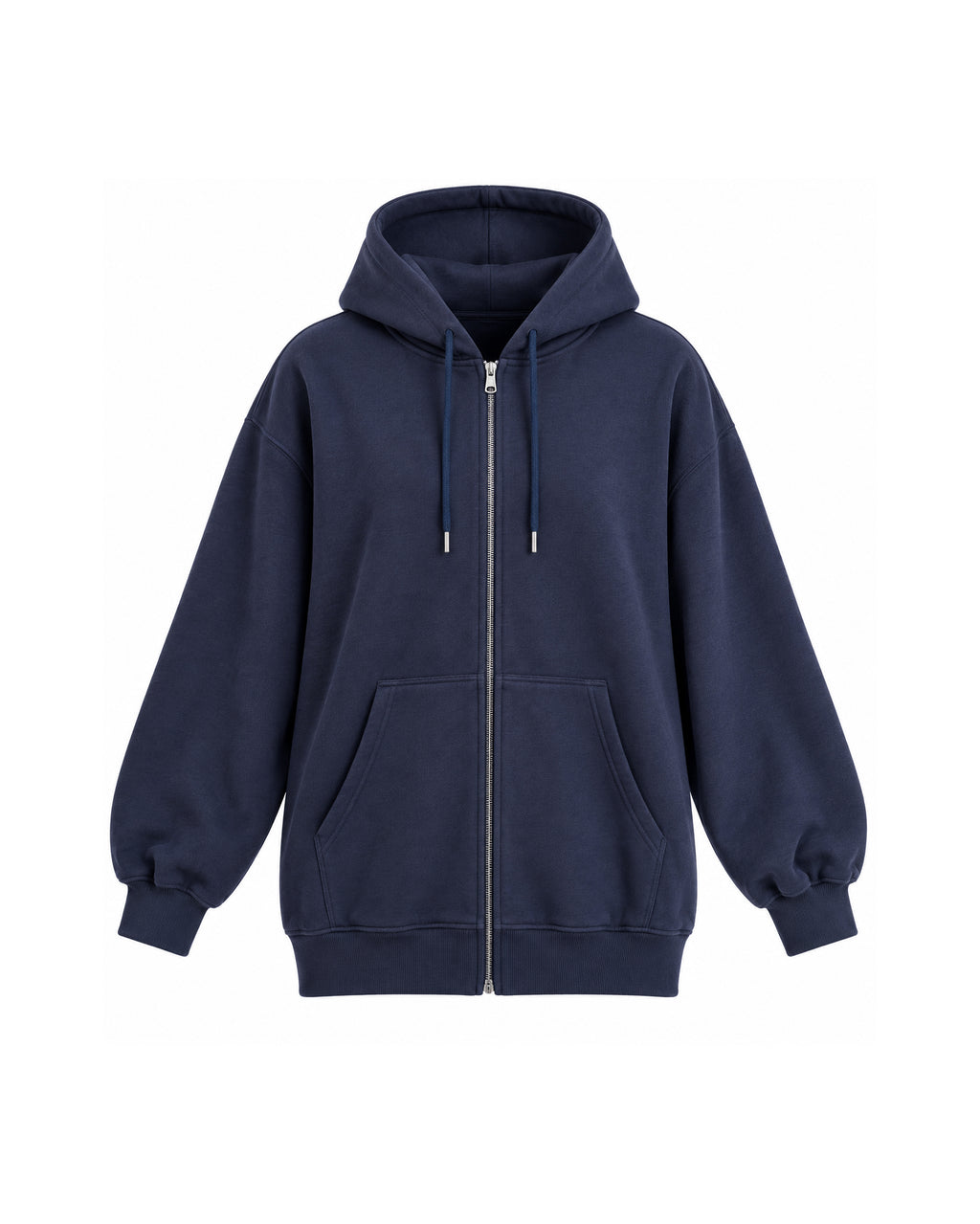 OVERSIZED ZIP-UP HOODIE