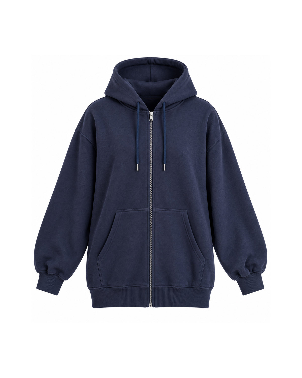 OVERSIZED ZIP-UP HOODIE