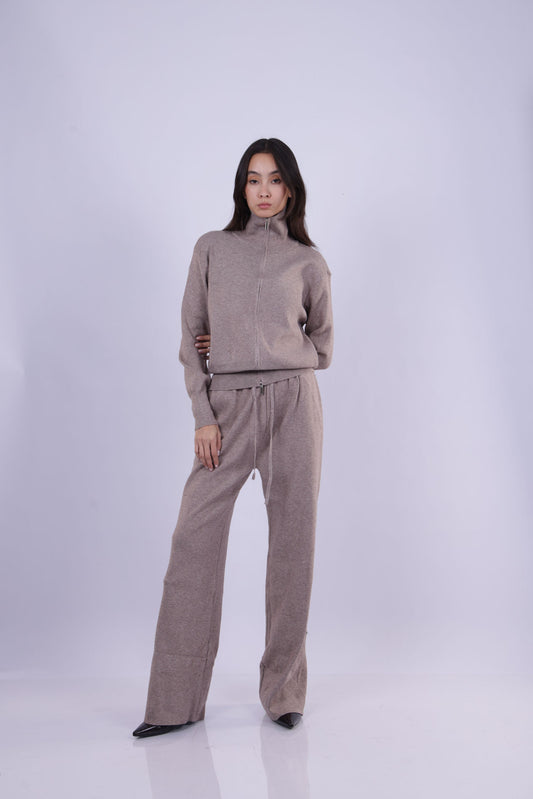 ZIP-UP KNIT TRACK SET