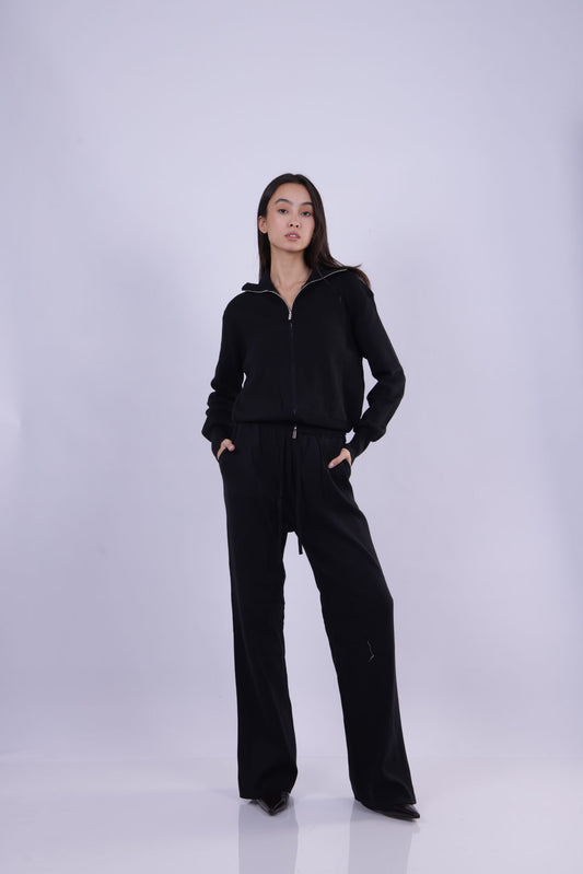 ZIP-UP KNIT TRACK SET