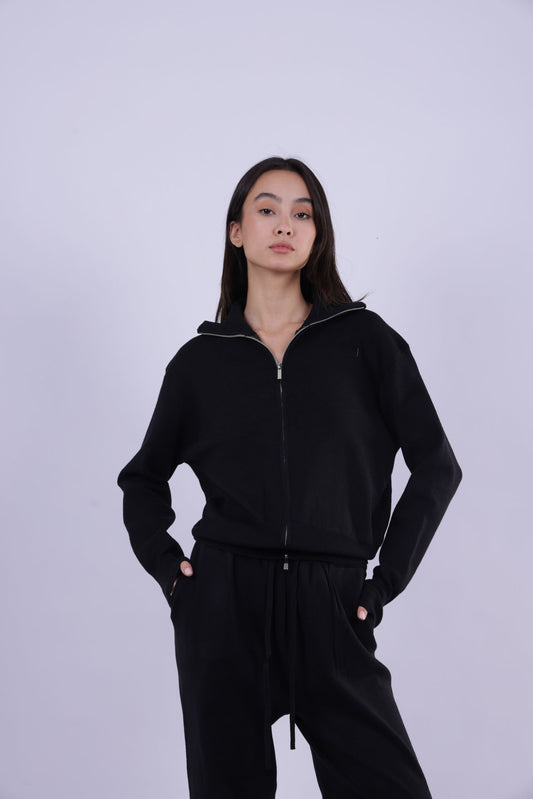 ZIP-UP KNIT TRACK SET