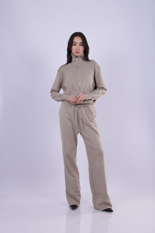 ZIP-UP KNIT TRACK SET