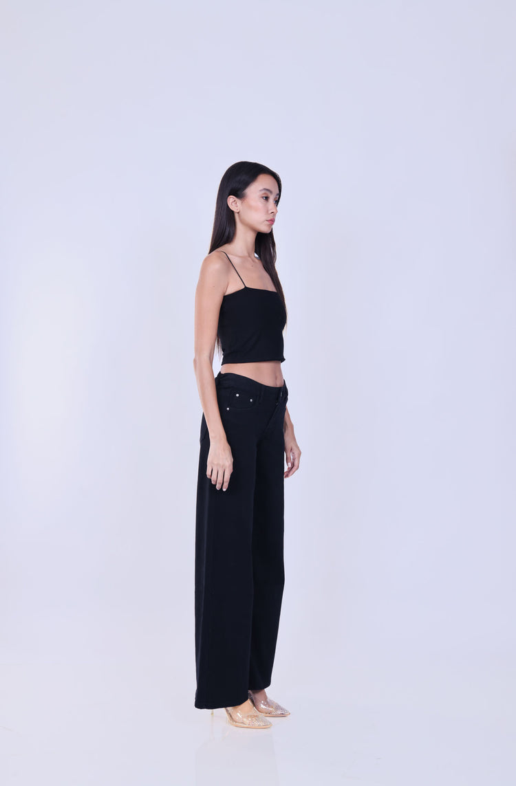 THE BLACK FLARE DENIM