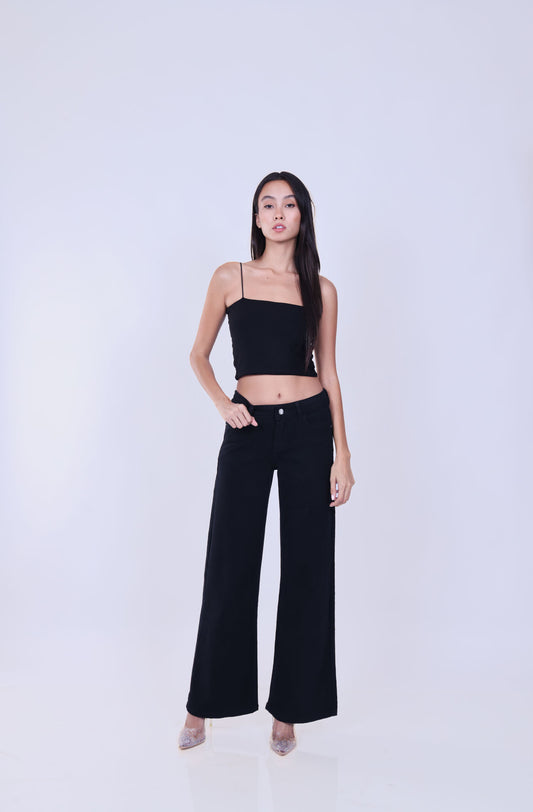 THE BLACK FLARE DENIM