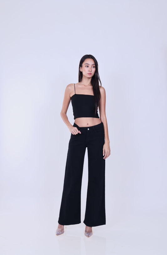 THE BLACK FLARE DENIM