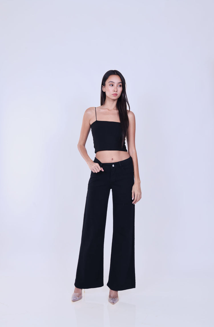 THE BLACK FLARE DENIM