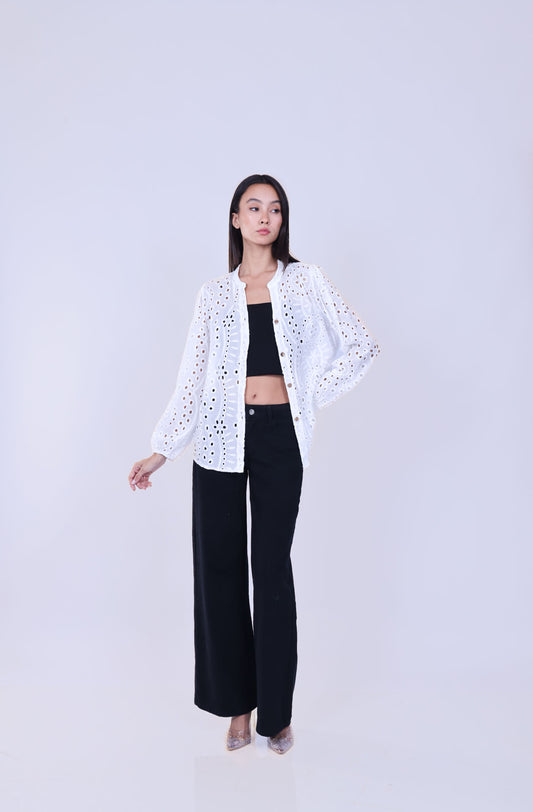 COTTON POPLIN SHIRT