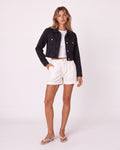CROPPED CLASSIC DENIM JACKET