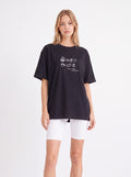 BAKERY SKETCH OVERSIZED GRAPHIC T-SHIRT