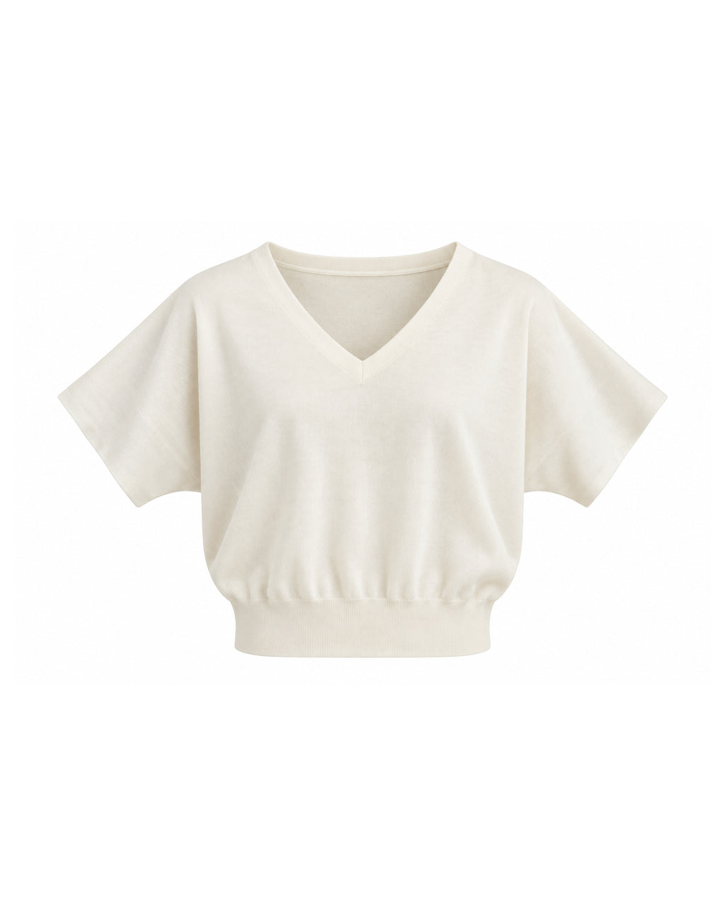 RELAXED-FIT V-NECK SWEATER