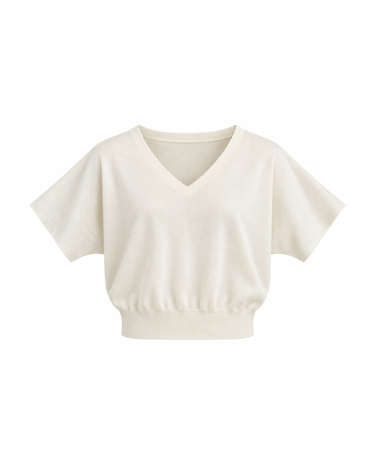 RELAXED-FIT V-NECK SWEATER